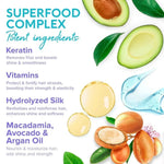 Hair Vitamin Capsule Keratin Oil Repair Curly Hair Damage Essential Oil anti Hair Loss Essence Silky Deep Moisturizing Hair New